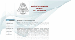 Desktop Screenshot of knt-foundation.org